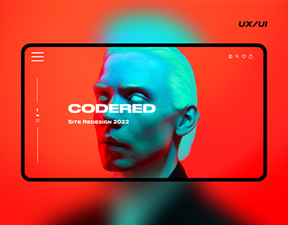 CODERED website redesign