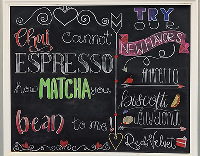 Coffee Shop Chalkboards