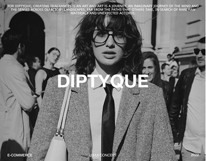Diptyque | E-commerce Website Redesign
