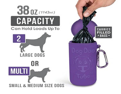 Simplify Pet Waste Management - Reusable Dog Doo Tube