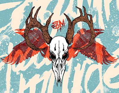 Vinyl cover for Sum 41's "Screaming Bloody Murder"