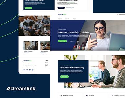 Dreamlink | Company UI/UX Website