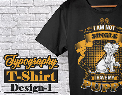 Typographic Tshirt design for Print On Demand Business