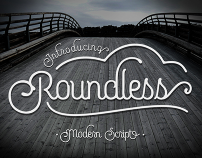 Roundless Typeface