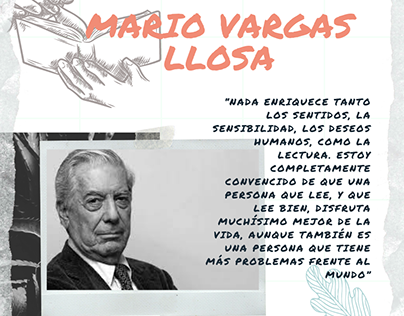 Blog sobre Mario Vargas Llosa