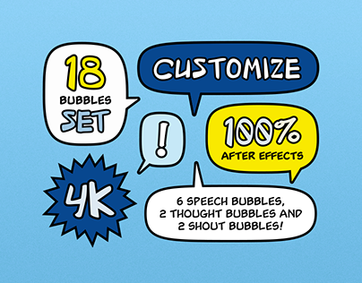 Adjustable Speech Bubbles - CUSBU