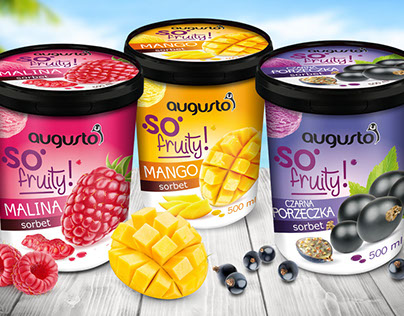 Sorbet So Fruity! Ice cream tub