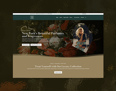 Project thumbnail - E-Commerce Perfume Web Design | Beauty 2023