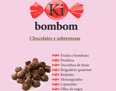 Kibombom chocolates e sobremesas caseiros