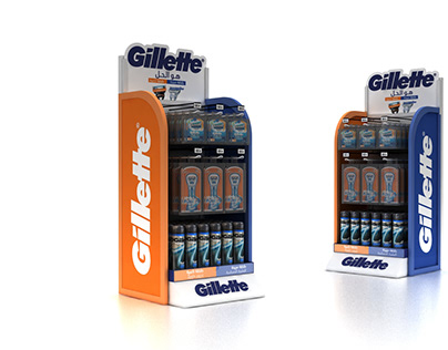 Gillette Metal rebrandable Stand
