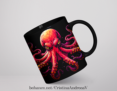 Project thumbnail - Octopus mug