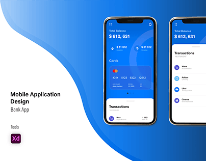 Mobile Application Design / Bank App