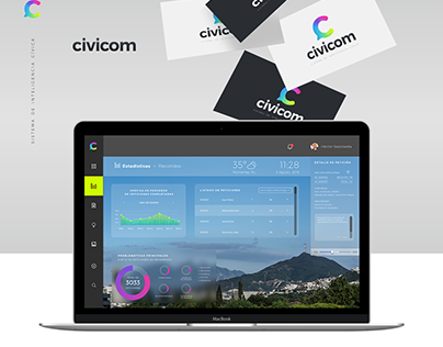 Civicom · Branding · UI/UX