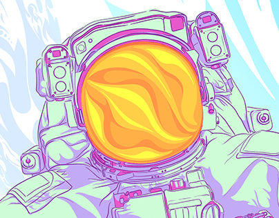 Pastel Astronaut