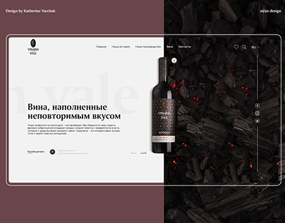 Website rebranding for company Vinaria din Vale