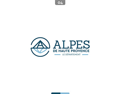 Refonte du logo Alpes de Haute Provence (faux logo)