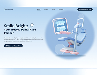 Dentist Website UI Design