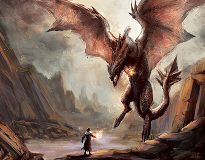 Dragonborn Concept Art