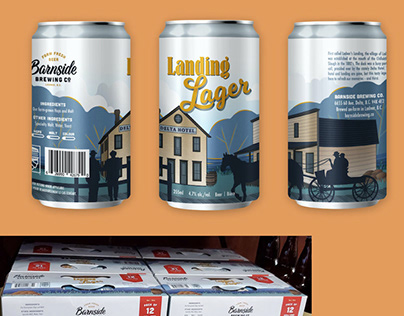 Barnside Brewing: Print + Packaging