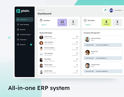 Plain - All-in-one ERP system