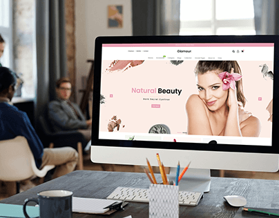 Glamour Website | Web Design