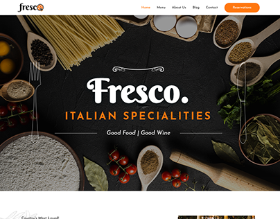 Italian Restaurant wordpress site by pradip ronet