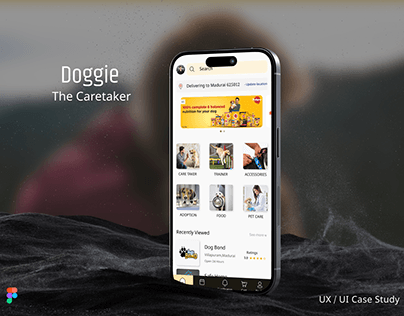 Doggie | UX/UI Case Study | Dog Caretaker