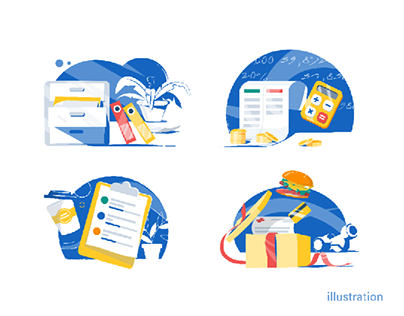 illustrations for workplace