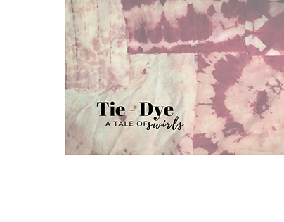 flow, tie dye project