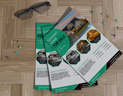Corporate business flyer or brochure