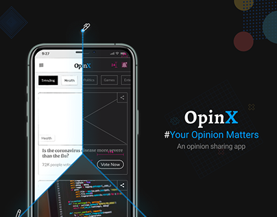 OpinX - UI/UX Design Case Study