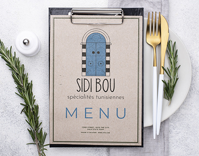 Charte graphique - Restaurant SIDI BOU