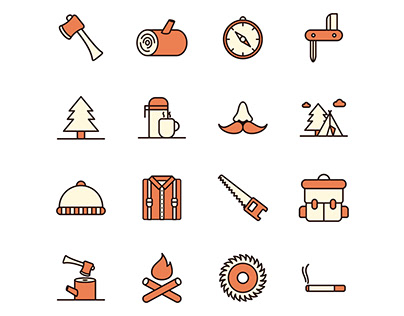 Free Lumberjack Icons