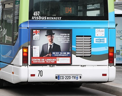 Campagne affichage bus Pays de la Loire / Événementiel
