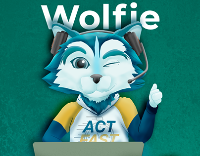 Wolfie - Solvo's Mascot