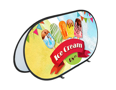 R8 Ice cream sign