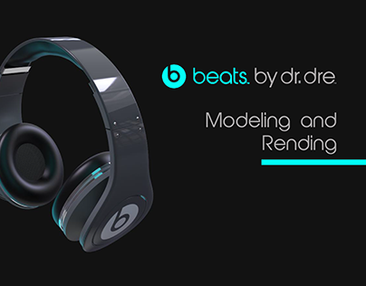 Beats by dr.dre - Modeling and Rendering