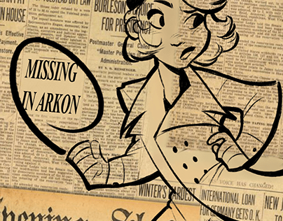 Missing in Arkon- Book cover concept