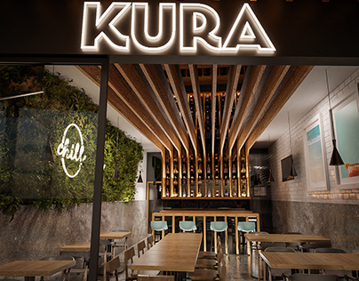 KURA restaurant design & renders
