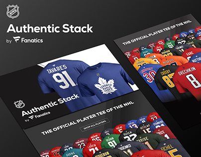 NHL Authentic Stack Social