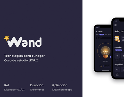 Caso de estudio UX/UI | Wand App