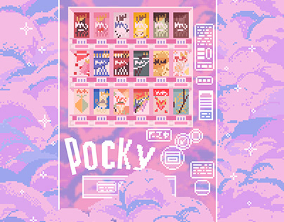 Pocky vending machine