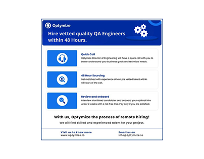 Hire vetted quality QA Engineers within 48 Hours