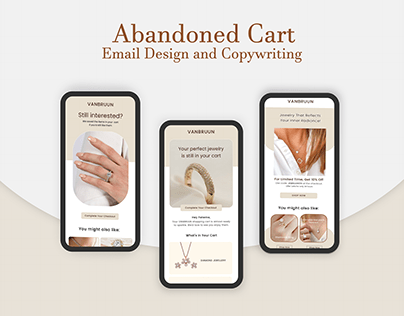 Jewelry Abandoned Cart Email Design