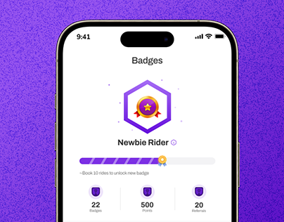 Badges Feature - Ride Hailing App