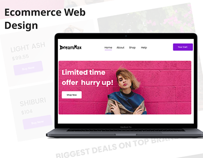 Ecommerce Home Page