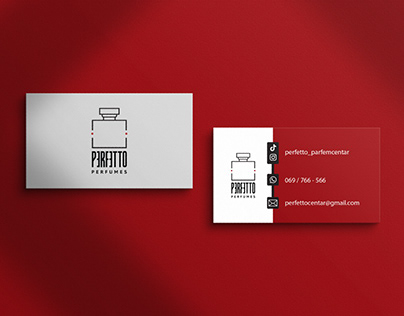 Logo dizajn i vizit karta za Perfeto parfeme