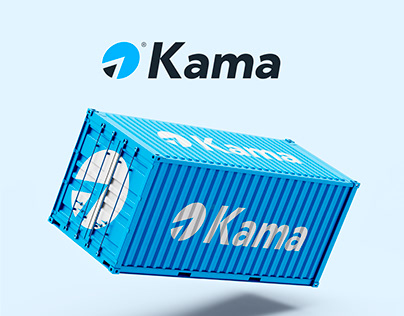 Kama Logistics Logo and Brand Identity