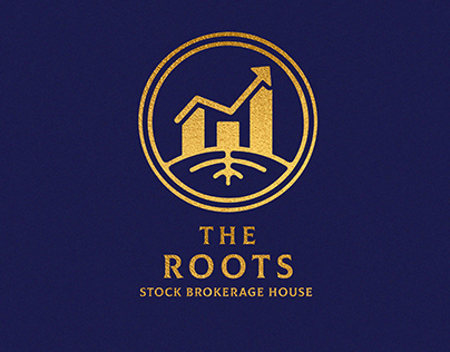 THE ROOTS Stock Brokerage House Identity