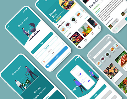 Grocery mobiile App Design